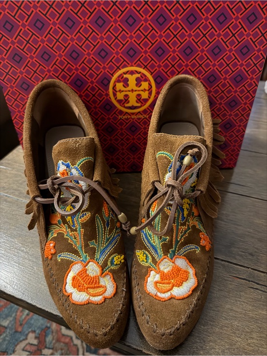 Tory Burch Shoes - Tory Burch Huntington Fringe Bootie